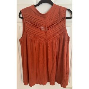 Orange Tanktop Blouse